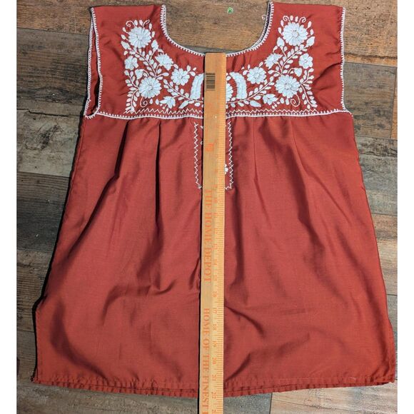 NATIVA Embroidered Top / Blouse - Size S - Beautiful Floral Design! - Picture 5 of 6